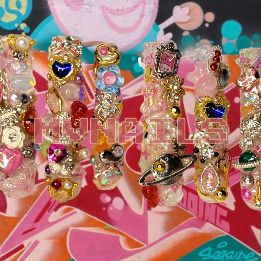 Handmade press on nails